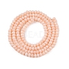 Opaque Solid Color Imitation Jade Glass Beads Strands LS-EGLA-A044-P1mm-D05-3