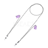 304 Stainless Steel Eyeglasses Chains AJEW-EH00207-02-1