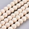 Synthetic Magnesite Beads Strands X-TURQ-8D-011-2