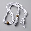 Braided Cotton Thread Cords Macrame Pouch Necklace Making FIND-WH0032-56B-01-1