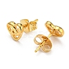 PVD Vacuum Plating 304 Stainless Steel Stud Earring for Women STAS-D087-16G-2