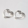 Heart Tibetan Style Alloy Beads PALLOY-N0114-03AS-1