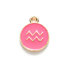 Alloy Enamel Pendants X-ENAM-S124-01A-03J-2