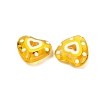 Handmade Lampwork Beads Strands LAMP-R004-06B-06-3