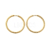 304 Stainless Steel Ring Earrings for Women EJEW-U020-12G-1