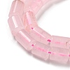 Natural Rose Quartz Beads Strands G-Q1008-A05-3