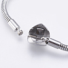Tarnish Resistant 304 Stainless Steel European Style Chains Bracelet Making X-STAS-E428-10C-P-2