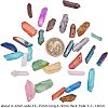 Olycraft Electroplated Natural Quartz Crystal Bead Strands G-OC0001-53-2