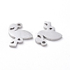 Tarnish Resistant 304 Stainless Steel Charms X-STAS-G215-02P-2