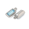 304 Stainless Steel Charm STAS-L022-242P-12-2