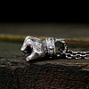 Vintage Alloy Power Boxing Fist Pendant Necklaces for Unisex WG4F7FC-01-4
