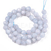 Natural Aquamarine Beads Strands G-N328-027-3