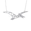 201 Stainless Steel Pendant Necklaces NJEW-T009-JN059-1-40-1