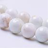 Natural Magnesite Bead Strands G-P286-10-6mm-3