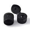 PP Plastic Flip Top Lids for Refillable Squeeze Bottle CON-WH0088-22B-2