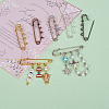 Iron Brooch Findings KK-Q491-N-3