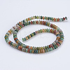 Natural Indian Agate Beads Strands G-P354-14B-4x2mm-2