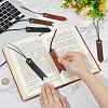 6Pcs 6 Styles Leather Bookmarks AJEW-FG0003-78-3