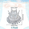 Plastic Rhinestone Ring Boxes CON-WH0086-142-2
