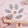 Glass Rhinestone Ornament Accessories DIY-WH0308-990B-3