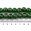 Handmade Gold Sand Lampwork Beads Strands LAMP-P062-01D-5