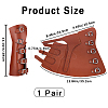 Adjustable Imitation Leather Cord Bracelet AJEW-WH0010-52A-2
