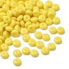 Baking Paint Opaque Glass Beads GLAA-A045-06D-2