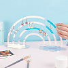 Acrylic Earring Display Stands EDIS-WH0016-14-7