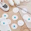 Plastic with Non-woven Fabrics Snap Buttons BUTT-WH0029-66-4