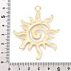 Rack Plating Alloy Big Pendants PALLOY-N179-04MG-3
