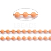 Handmade Brass Ball Chains KK-J276-16B-P08-2