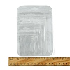 30Pcs Transparent Plastic Resealable Packaging Bags OPP-FS0001-06D-5