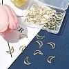 40Pcs 304 Stainless Steel Charms STAS-FS0001-51-8