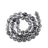 Crackle Transparent Glass Beads Strands GLAA-N068-04A-01-2