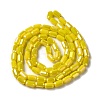 Electroplate Glass Beads Strands EGLA-D031-26-2