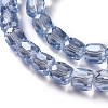 Electroplate Glass Beads GLAA-F108-13A-05-1