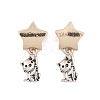 Rack Plating Tibetan Style Alloy European Dangle Charms FIND-C055-11A-AS-1