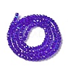 Electroplate Transparent Glass Beads Strands LS-EGLA-A035-T3mm-L06-2