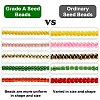 FGB 8/0 Grade A Round Glass Seed Beads SEED-Q007-3mm-F38-3