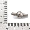 304 Stainless Steel European Clasps STAS-Z115-04P-07-3