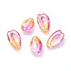 Transparent Glass Charms GLAA-H016-12L-3-2
