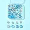 DIY Tibetan Style Alloy & Resin European Beads Making Finding Kits DIY-FS0006-78F-7