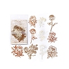 10Pcs 10 Styles Flower Lace Cut Scrapbook Paper Pads DIY-P084-C03-1