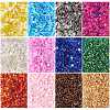 220g 11 colors Glass Seed Beads SEED-TA0001-14-2