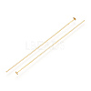 Brass Flat Head Pins KK-G331-11-0.7x63-3