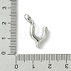 Rack Plating Brass with ABS Plastic Pearl European Dangle Charms KK-G501-02Y-P-3