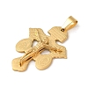 Ion Plating(IP) 304 Stainless Steel Pendants STAS-C103-02G-2
