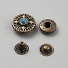 Alloy Snap Buttons FIND-TAC0037-07B-AB-1