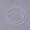 Cubic Zirconia Beads Strands G-F596-48I-2mm-2