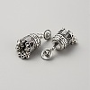 Alloy Bell Dangle Stud Earrings with Enamel EJEW-WH0018-45-2